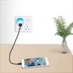 Yellow US Plug USB Charger - Fast Charging, Compact Design - 7