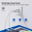 2-Ports 5V 2A USB Charger Adapter - White - 6