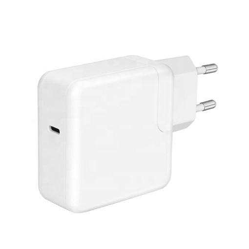30W USB-C/Type-C 3.1 Port Power Charger Adapter EU Plug White - 1