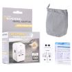 Multi-function Travel Converter with Dual USB, EU/UK/US/AU Plug - 6