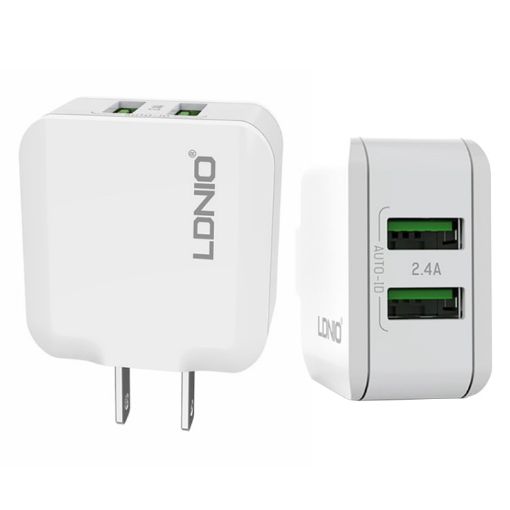LDNIO A2201 Dual USB Charger with Micro Data Cable - 1