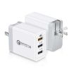 SDC-30W 2 in 1 USB to 8 Pin Data Cable + 30W QC 3.0 USB Charger - 5