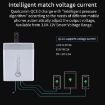 SDC-30W 2 in 1 USB to 8 Pin Data Cable + 30W QC 3.0 USB Charger - 8