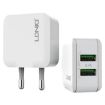 LDNIO A2201 2.4A Dual USB Charger with Type-C Cable - 1