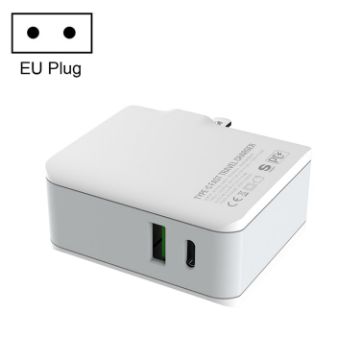 LDNIO A4403C 30W PD Fast Travel Charger + 1m 8 Pin Cable - 1