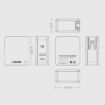 LDNIO A4403C 30W PD Fast Travel Charger + 1m 8 Pin Cable - 2