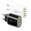 QC-04 QC3.0 Multi-ports Charger with 3A USB Cable, EU Plug - 2