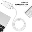 IVON AD-35 2 in 1 Travel Charger + 1m USB Data Cable Set - 5