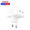 35W Dual USB-C Charger for iPhone/iPad - EU Plug - 2