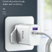 IVON AD52 18W USB-C/Type-C + USB Dual Port PD Fast Charge EU Plug - 2