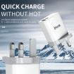 IVON AD52 18W USB-C/Type-C + USB Dual Port PD Fast Charge (US Plug) - 3