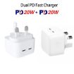 SDC-40W Dual PD USB-C Charger with 1m Type-C to 8 Pin Cable - 3