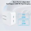 SDC-40W Dual PD USB-C Charger with 1m Type-C to 8 Pin Cable - 5