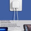 PD 50W Dual USB-C/Type-C Ports Charger (US Plug) - Fast Charging - 7