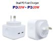 SDC-40W Dual PD USB-C Charger with 1.5m Cable - AU Plug - 3