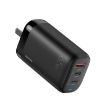 REMAX RP-U55 65W USB+C Fast Charger, CN Plug (Black) - 1