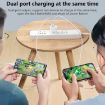REMAX RP-U82 30W USB+USB-C Fast Charger - US Plug (White) - 5