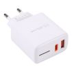 LZ-1130 PD 20W Type-C+QC 3.0 USB Fast Charger EU Plug White - 2