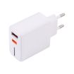LZ-1130 PD 20W Type-C+QC 3.0 USB Fast Charger EU Plug White - 3