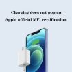 Xiaomi 20W MFi USB-C Charger with 8 Pin Cable - US Plug (White) - 4