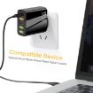 65W Dual PD Type-C + 3 x USB Multi Port Charger EU Plug White - 6