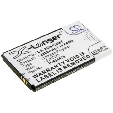 ADT Command Secondary Color Touchs Battery (P/N P-504478) - 1
