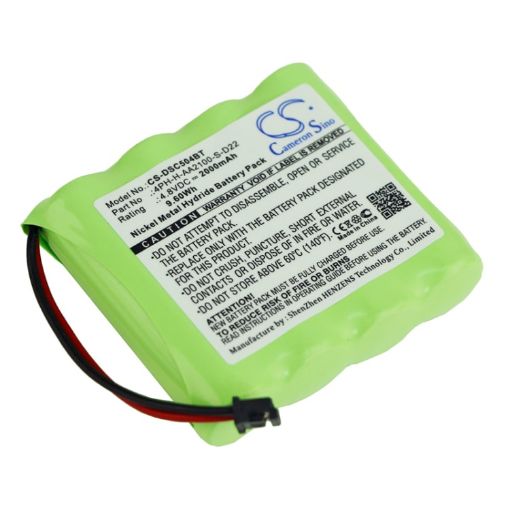 Battery for DSC WTK5504 Keypad & WS4920HE Repeater (17000153) - 1
