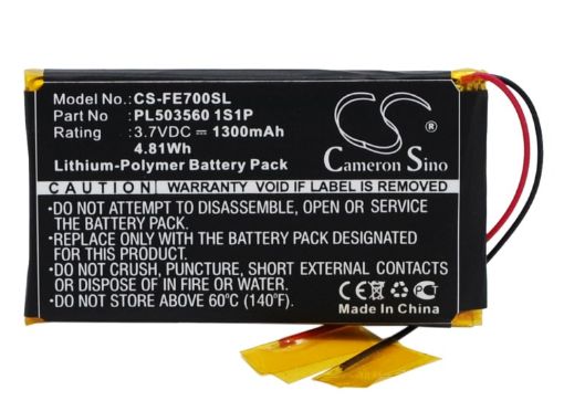 Fiio EO7K Battery (p/n PL503560 1S1P) Replacement - 1