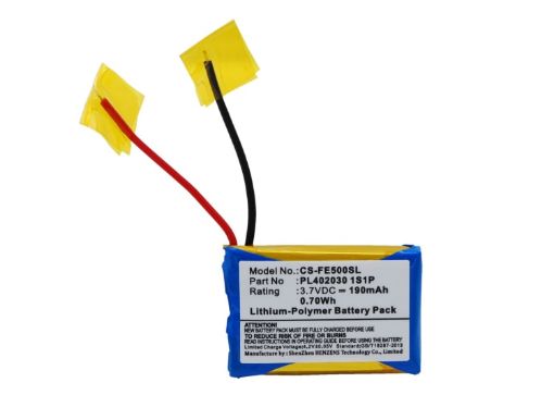 Fiio E6 E5 E3 Battery PL402030 1S1P Replacement - 1