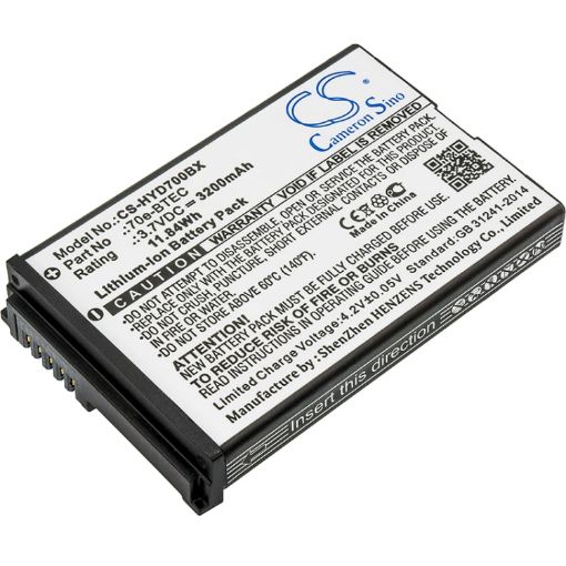 Honeywell Dolphin 75e 70e 60s Captuvo SL42 Sled Battery 60S-BATT-1 - 1