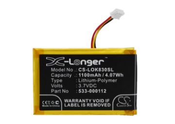 Logitech K830 Keyboard Battery (p/n 533-000112 L/N 1406) - 1