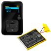 Battery for Sandisk Sansa Clip+ SDMX18R Series (p/n PR-303038PL) - 5