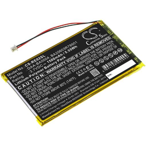 Battery for Creative Zen Touch 40GB/20GB Nomad Jukebox DAP-HD0014 - 1