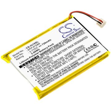 Iriver U10CT U10 Clix 4GB 2GB Battery (p/n KPPJFGB6) - 1