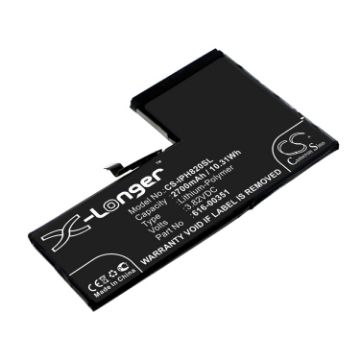 iPhone X Battery for MQA92LL/A MQA82LL/A MQA62LL/A MQA52LL/A 616-00351 - 1
