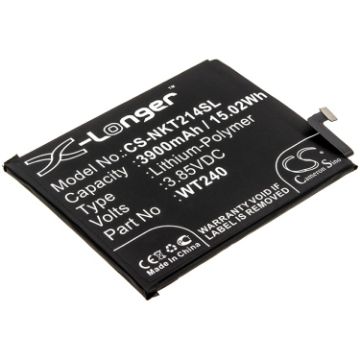 Nokia TA-1214 2.3 LTE Battery (p/n WT240) Replacement - 1
