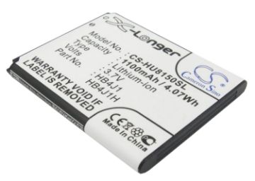 Huawei Battery HB4J1 for V845 U8510 U8185 U8180 U8160 U8150 U8120 - 1