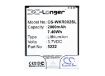 Wiko Rainbow Lite/Jam/Freddy 9669 Battery (p/n 5222 S5222) - 5