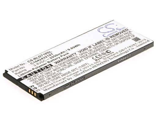 Battery for Blu Studio 5.5 K Neo N030L N030 D710X D710 C104243210T - 1