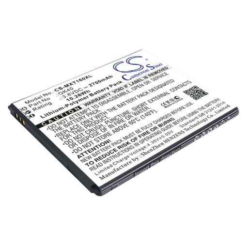 Motorola XT1921-5 XT1768 XT1677 Battery GK40 SNN5967A - 1
