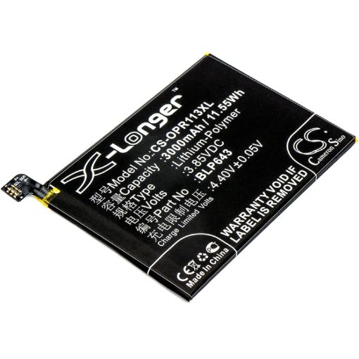 Oppo R11s Dual SIM Battery BLP643 for R11st R11S CPH1719 - 1