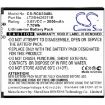 Blu View 1 B100DL Battery (p/n LT25H426271B) - 3