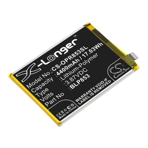 Oppo Reno 5 Lite 4 4G CPH2205 CPH2113 Battery BLP853 - 1