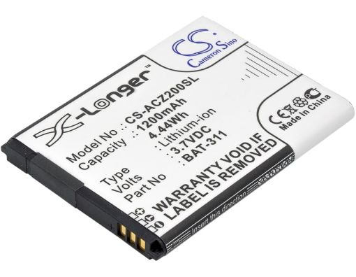Acer Z200 M220 Z220 Battery BAT-311 Dual SIM Compatible - 1