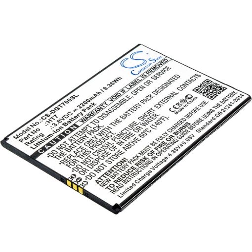Doogee T7 Pro T7 Homtom HT7 Battery (p/n HT7) Replacement - 1