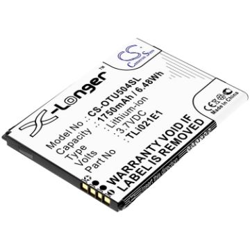 Alcatel U5 HD OT-5047U Battery CAB2150008C1 TLi021E1 - 1
