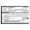 Nokia X2 C2-05 6300 6230 6125 Battery (p/n BL-4C) - 3