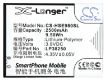 Hisense U980 U978 T980 T978 Battery LP38250 Mira II EG980 - 5