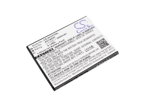 Avus A57 Battery (p/n A57/B025) Replacement - 1