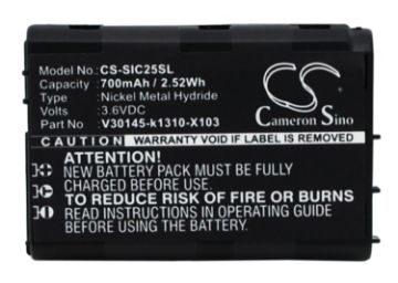 Battery for Siemens C28 C25e C2588 C25 Power (V30145-k1310-X103) - 1